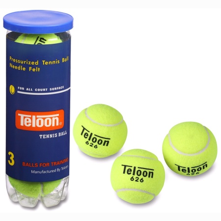 Купить Мяч для большого тенниса Teloon 626Т Р3  (3 шт) в Спасе-Деменске 