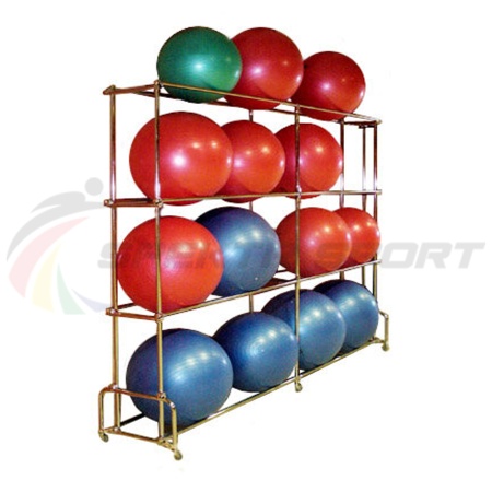 Купить Стеллаж для гимнастических мячей 16 шт в Спасе-Деменске 