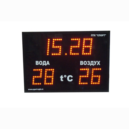 Купить Часы-термометр СТ1.16-2t для бассейна в Спасе-Деменске 