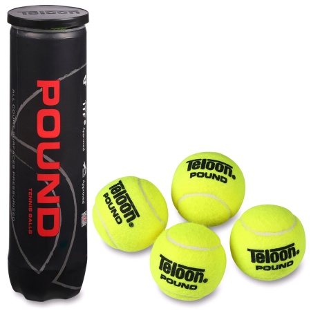 Купить Мяч для большого тенниса Teloon 828Т Р4  (4 шт) в Спасе-Деменске 