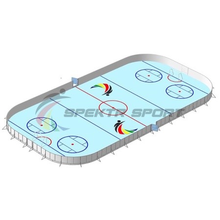 Купить Хоккейная коробка, борта фанера 12 мм, 30×15 в Спасе-Деменске 