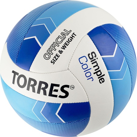 Купить Мяч волейбольный Torres Simple Color любительский р.5 в Спасе-Деменске 